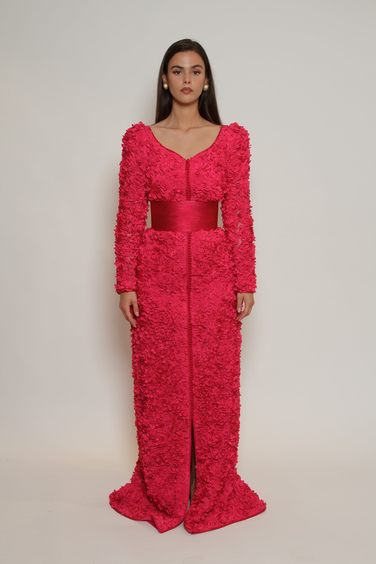 Pinky Bloom Caftan