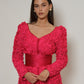 Pinky Bloom Caftan