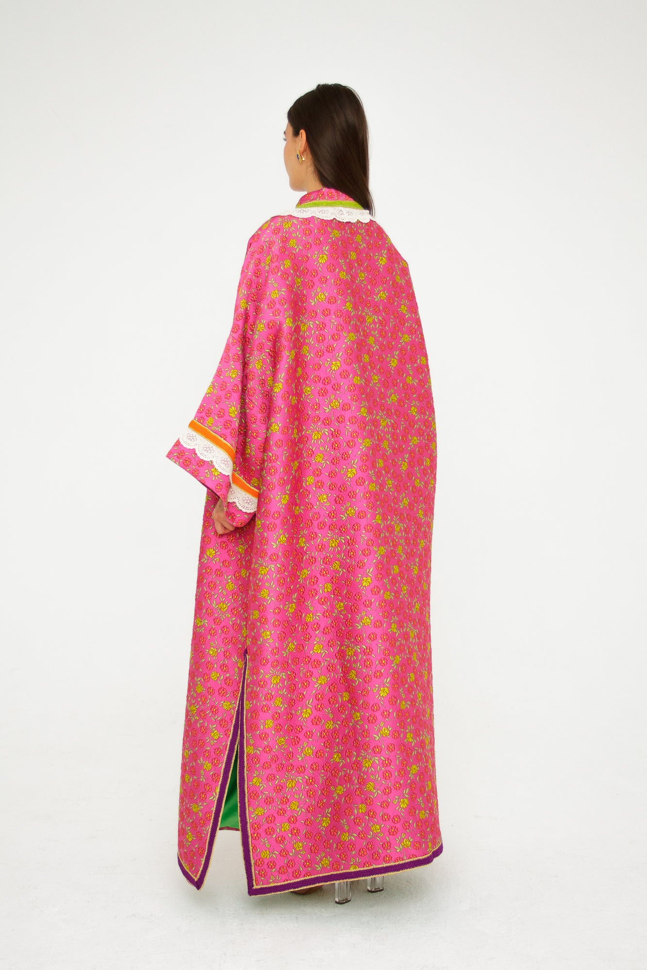 PINKY FLOWER KIMONO