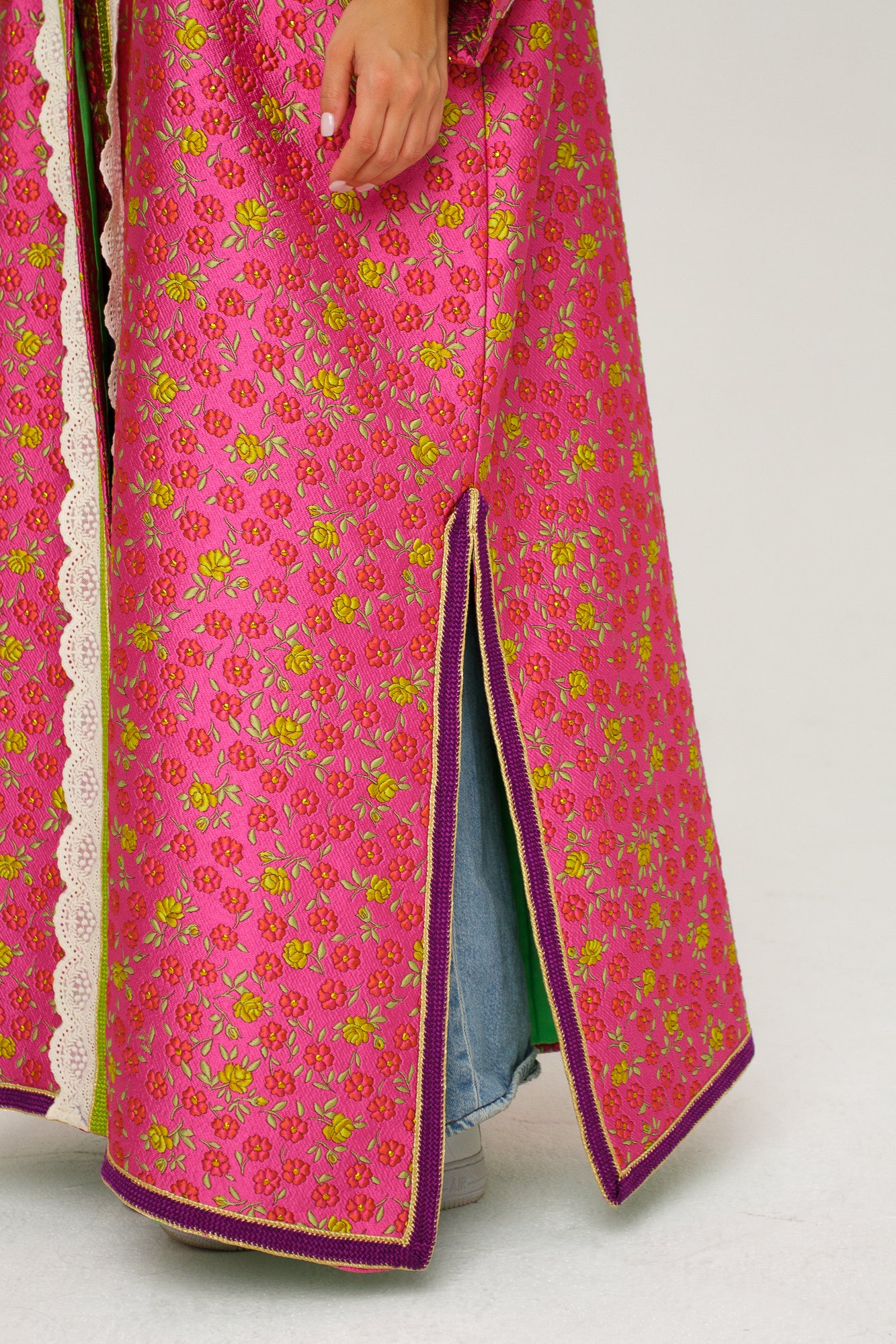 PINKY FLOWER KIMONO