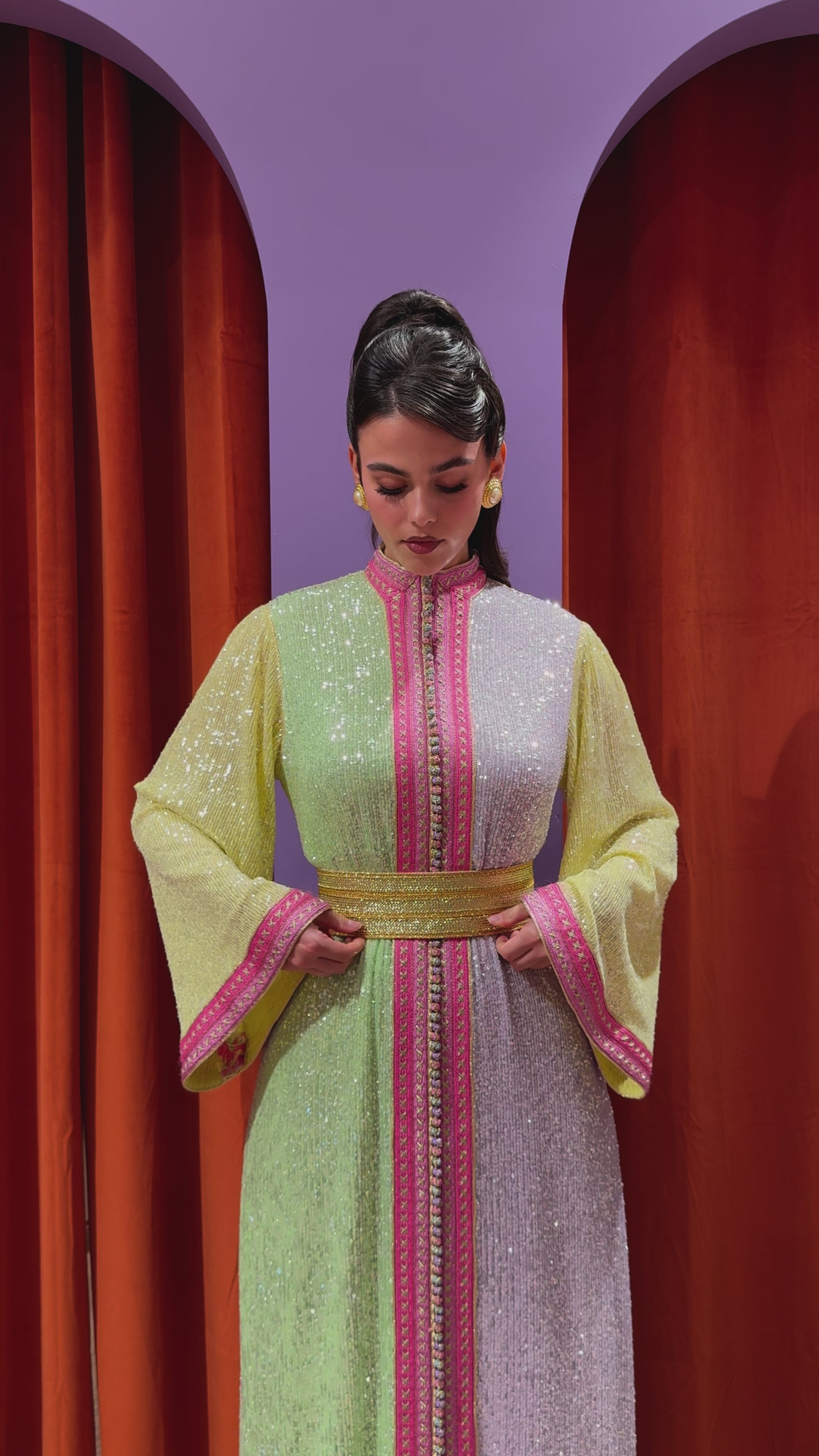 4 Colours Caftan